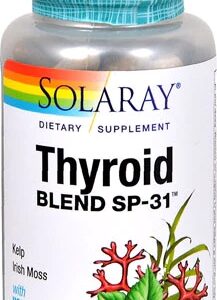 Comprar solaray thyroid blend sp-31™ -- 100 vegcaps preço no brasil homeopathic remedies organs & glands suplementos em oferta thyroid support vitamins & supplements suplemento importado loja 31 online promoção -