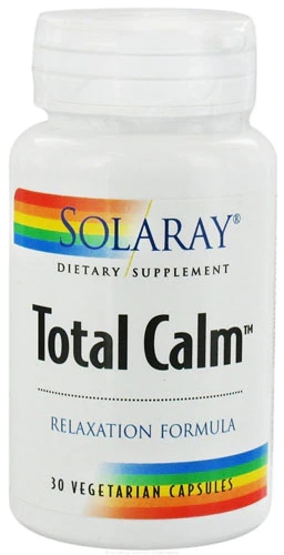 Solaray Total Calm™ -- 30 Vegetarian Capsules
