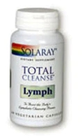 Solaray Total Cleanse Linfático - 60 Cápsulas Vegetarianas | Detox e Bem-Estar