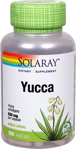 Solaray Yucca -- 520 mg - 100 VegCaps