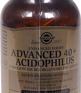 Comprar solgar advanced 40 + acidophilus -- 120 vegetable capsules preço no brasil acidophilus probiotics suplementos em oferta vitamins & supplements suplemento importado loja 9 online promoção -