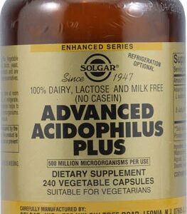 Comprar solgar advanced acidophilus plus -- 240 vegetable capsules preço no brasil acidophilus probiotics suplementos em oferta vitamins & supplements suplemento importado loja 57 online promoção -