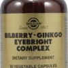 Comprar solgar bilberry-ginkgo eyebright complex -- 60 vegetable capsules preço no brasil berries cranberry herbs & botanicals suplementos em oferta suplemento importado loja 5 online promoção -