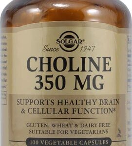 Comprar solgar choline -- 350 mg - 100 vegetable capsules preço no brasil choline diet & weight suplementos em oferta vitamins & supplements suplemento importado loja 11 online promoção -