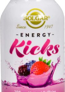 Solgar Energy Kicks Natural Mixed Berry - 1 Frasco - Suplemento Energético