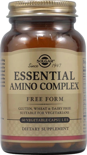 Solgar Essential Amino Complex - 60 Cápsulas Vegetais: Essenciais para sua Saúde Muscular e Bem-Estar Geral