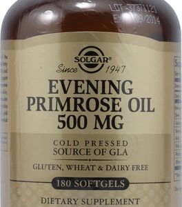 Comprar solgar evening primrose oil -- 500 mg - 180 softgels preço no brasil evening primrose herbs & botanicals suplementos em oferta women's health suplemento importado loja 75 online promoção -