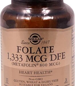 Solgar Folate -- 1333 mcg DFE - 100 Tablets