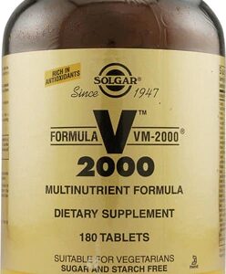 Comprar solgar formula vm-2000® -- 180 tablets preço no brasil multivitamins once a day multivitamins suplementos em oferta vitamins & supplements suplemento importado loja 11 online promoção -