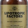 Comprar solgar lipotropic factors -- 100 tablets preço no brasil gastrointestinal & digestion pancreatin suplementos em oferta vitamins & supplements suplemento importado loja 3 online promoção -
