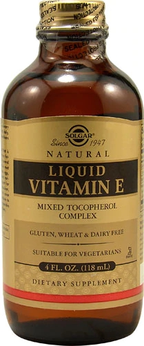Solgar Vitamina E Líquida 4 fl oz (aprox. 118ml) - Potente Antioxidante