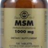 Comprar solgar msm -- 1000 mg - 120 tablets preço no brasil glucosamine, chondroitin & msm msm suplementos em oferta vitamins & supplements suplemento importado loja 1 online promoção -
