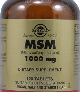 Comprar solgar msm -- 1000 mg - 120 tablets preço no brasil glucosamine, chondroitin & msm msm suplementos em oferta vitamins & supplements suplemento importado loja 103 online promoção -