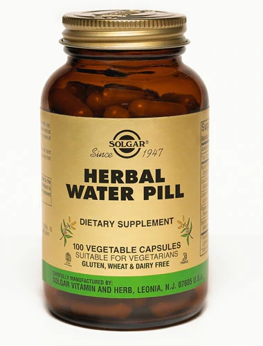 Solgar Natural Herbal Water Pill - 100 Cápsulas Vegetais: Seu Aliado para o Bem-Estar Hídrico
