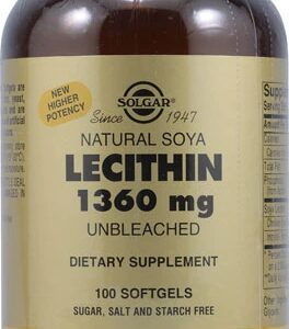 Comprar solgar lecithin -- 1360 mg - 100 softgels preço no brasil body systems, organs & glands lecithin suplementos em oferta thyroid support vitamins & supplements suplemento importado loja 13 online promoção -