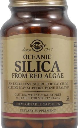 Comprar solgar oceanic silica from red algae -- 100 vegetable capsules preço no brasil sílica vitaminas e minerais suplemento importado loja 209 online promoção -