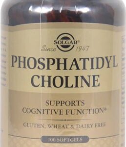 Solgar Fosfatidilcolina 840mg - 100 Cápsulas Softgel