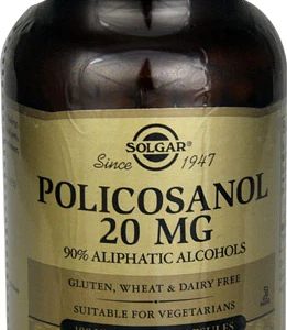 Comprar solgar policosanol -- 20 mg - 100 vegetable capsules preço no brasil policosanol suplementos nutricionais suplemento importado loja 173 online promoção -