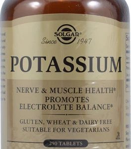 Comprar solgar potassium -- 250 tablets preço no brasil minerals potassium potassium citrate suplementos em oferta vitamins & supplements suplemento importado loja 85 online promoção -