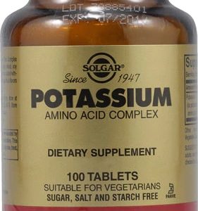 Comprar solgar potassium amino acid complex -- 100 tablets preço no brasil minerals potassium potassium citrate suplementos em oferta vitamins & supplements suplemento importado loja 61 online promoção -