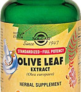 Extrato de Folha de Oliveira Solgar - 180 Cápsulas Vegetais - Saúde e Bem-Estar