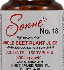 Comprar sonne's whole beet plant juice no 18 -- 400 mg - 150 tablets preço no brasil canned & jarred vegetables corn food & beverages suplementos em oferta vegetables suplemento importado loja 33 online promoção -
