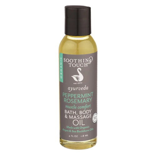 Óleo Corporal Ayurveda Soothing Touch Hortelã e Alecrim para Conforto Muscular - 118ml