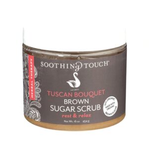 Esfoliante Corporal Açúcar Mascavo Soothing Touch Tuscan Bouquet 453g - Renovação e Hidratação Profunda