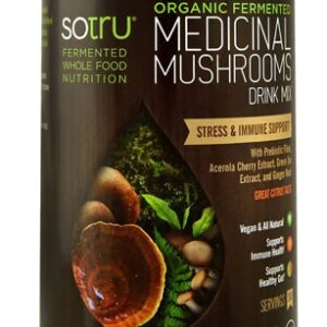 Comprar sotru organic fermented medicinal mushroom drink mix -- 30 servings preço no brasil herbs & botanicals mushrooms suplementos em oferta suplemento importado loja 79 online promoção -