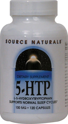 Source Naturals 5-HTP 100mg - 120 Cápsulas: Apoio ao Bem-Estar e Humor