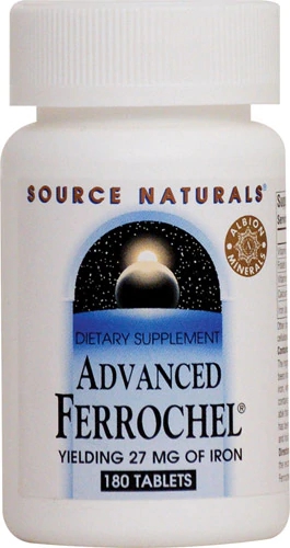 Source Naturals Advanced Ferrochel® Ferro - 180 Comprimidos: Máxima Absorção de Ferro para Sua Saúde
