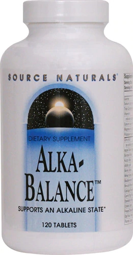 Source Naturals Alka-Balance 120 Tablets - Equilíbrio e Bem-Estar