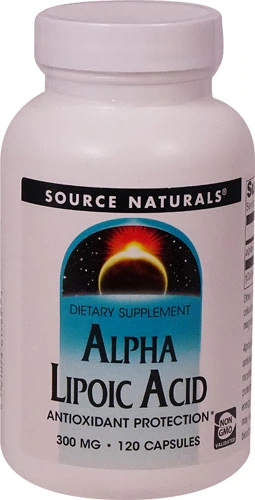 Source Naturals Ácido Alfa-Lipóico 300 mg - 120 Cápsulas