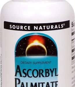 Source Naturals Ascorbil Palmitato Vitamina C Ester Solúvel em Gordura - 500mg - 90 Cápsulas