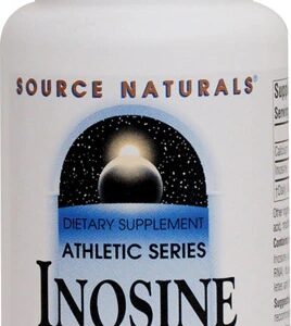 Source Naturals Inosina 500mg - Suplemento para Performance Atlética - 60 Comprimidos