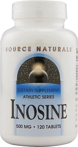 Source Naturals Athletic Series Inosine -- 500 mg - 120 Tablets