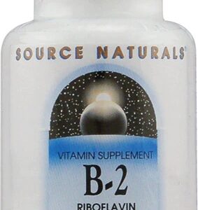 Source Naturals Riboflavina B2 - 100mg - 100 Comprimidos: Energia e Bem-Estar