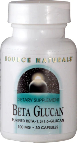 Source Naturals Beta Glucan 100mg - 30 Cápsulas: Reforço Imunológico Natural
