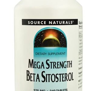 Source Naturals Beta Sitosterol Mega Strength -- 375 mg - 240 Tablets