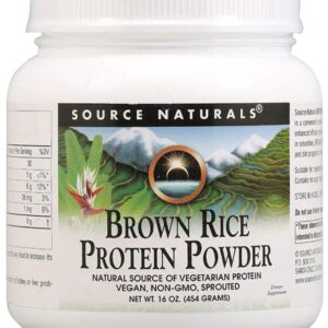 Comprar source naturals brown rice protein powder -- 16 oz preço no brasil protein powders rice protein sports & fitness suplementos em oferta suplemento importado loja 17 online promoção -