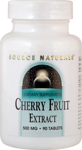 Source Naturals Extrato de Fruta de Cereja 500mg - 90 Comprimidos - Suporte Antioxidante