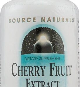 Extrato de Fruta de Cereja Source Naturals 500mg - 180 Comprimidos: Saúde e Bem-Estar Natural