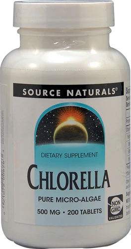 Source Naturals Chlorella 500mg - 200 Comprimidos: Energia e Detox Natural