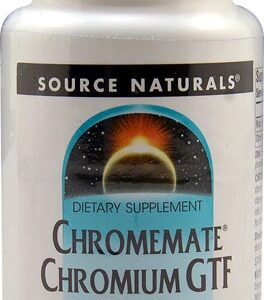 Source Naturals Chromemate® Cromo GTF Livre de Fermento - 200mcg - 240 Comprimidos