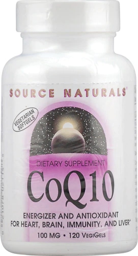 Source Naturals CoQ10 100mg - 120 Cápsulas Softgel: Energia e Antioxidante para o Bem-Estar