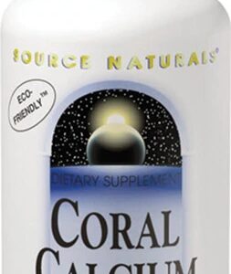 Source Naturals Coral Calcium 600mg - 240 Cápsulas para Ossos Fortes