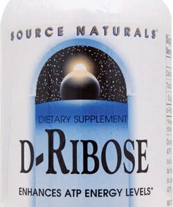 Source Naturals D-Ribose em Pó - 200g: Energia e Recuperação Muscular