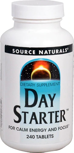 Source Naturals Day Starter 240 Comprimidos - Energia e Foco Diário