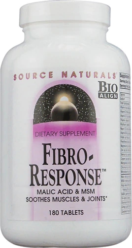 Source Naturals Fibro-Response 180 Comprimidos - Suporte Completo para Bem-Estar
