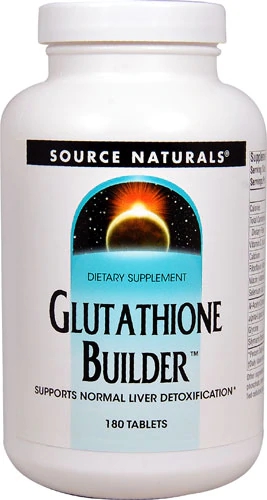 Source Naturals Glutathione Builder 180 Comprimidos - Potente Suporte Antioxidante Essencial